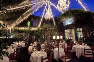 Il Cielo Gardens Restaurant Bar Beverly Hills Menus and pictures