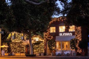 Il Cielo Gardens Restaurant Bar Beverly Hills Menus and pictures