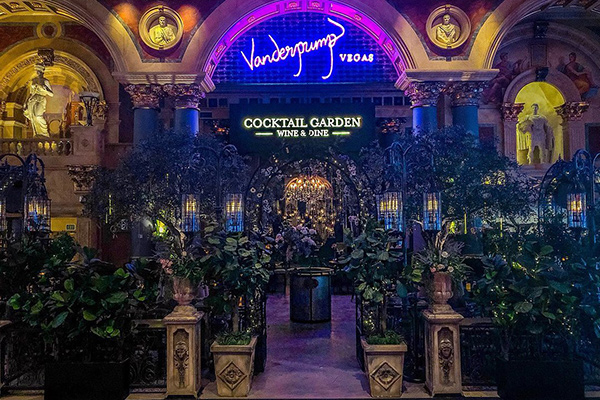 Vanderpump Cocktail Garden – Caesars Palace Las Vegas – Menus and pictures