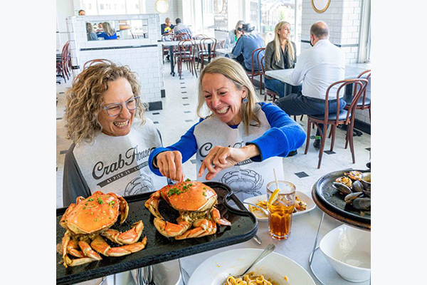 CRAB HOUSE AT PIER 39, San Francisco - Fisherman's Wharf - Menu